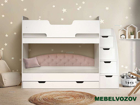 Кровать двухъярусная "Юниор -13" детальное изображение от магазина mebelvozov.ru в Нижнем Новгороде