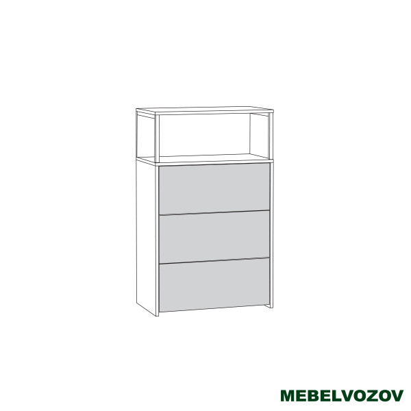 Комод с ящиками Трувор 13.307.02 от магазина Мебельвозов в Нижнем Новгороде