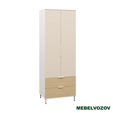 Марвэл Шкаф 16.317.02 (Белый PE шагрень) от компании Мебельвозов в Нижнем Новгороде