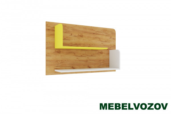 Новая картинка полка навесная дастин  фабрики Атлант от Мебельвозов в Нижнем Новгороде