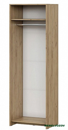Шкаф двухстворчатый для одежды Лофт от компании Мебельвозов в Нижнем Новгороде