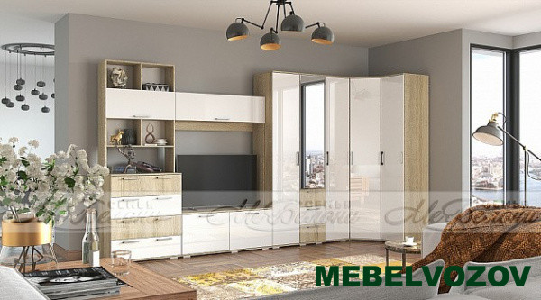Модульная гостиная Белладжио. Комплект 1 от Mebelvozov в Нижнем Новгороде
