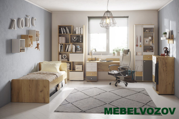 Модульная подростковая мебель Лойс. Комплект 2 детальное изображение от магазина mebelvozov.ru в Нижнем Новгороде