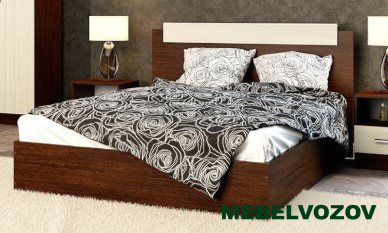 фото Кровать ЭКО 1,6 (венге/лоредо) от магазина Мебельвозов в Нижнем Новгороде Кровать ЭКО 1,6 (венге/лоредо) от магазина Мебельвозов в Нижнем Новгороде