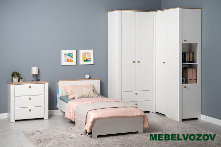 Модульная детская Джастин. Комплект 3 детальное изображение от магазина mebelvozov.ru в Нижнем Новгороде