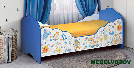 Кровать детская с фотопечатью Малышка №3 600*1400 детальное изображение от магазина mebelvozov.ru в Нижнем Новгороде