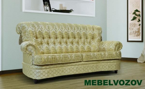Мягкий диван "Лувр" 3-х местный от магазина Мебельвозов в Нижнем Новгороде