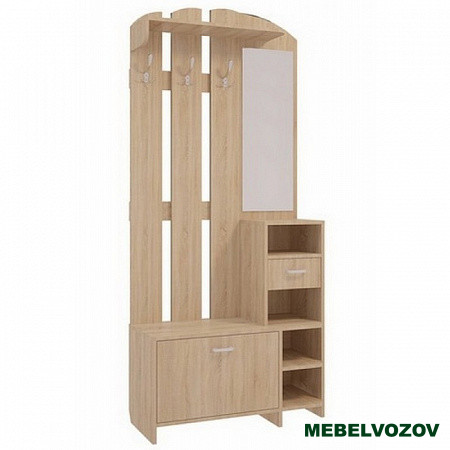 Прихожая Мила (Дуб Сонома) от магазина Мебельвозов в Нижнем Новгороде