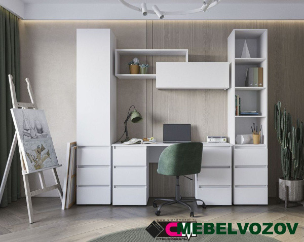 Подростковая мебель Хелен (БЕЛЫЙ) - фото, картинки на сайте mebelvozov.ru в Нижнем Новгороде Подростковая мебель Хелен (БЕЛЫЙ) детальное изображение от магазина mebelvozov.ru в Нижнем Новгороде