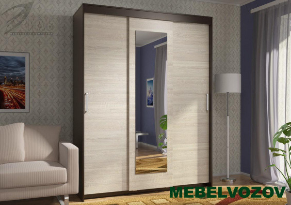 Шкаф-купе ЭВА ШК-017 от компании Мебельвозов в Нижнем Новгороде