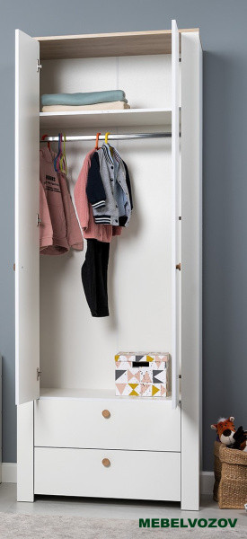 Джастин Шкаф для одежды 13.339 от компании Мебельвозов в Нижнем Новгороде