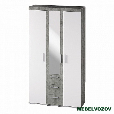 Шкаф трехстворчатый "Инстайл" (ШК-30) от компании Мебельвозов в Нижнем Новгороде