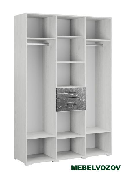 Шкаф трехдверный Теана (ясень анкор светлый) от компании Мебельвозов в Нижнем Новгороде