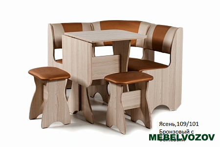 Кухонный уголок Тюльпан-мини Венге/120-101 от магазина Мебельвозов в Нижнем Новгороде