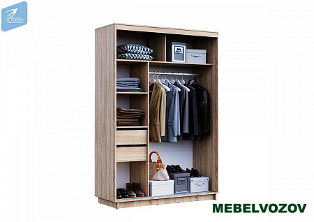 Шкаф-купе Санремо - фото от компании Мебельвозов в Нижнем Новгороде Шкаф-купе Санремо от компании Мебельвозов в Нижнем Новгороде