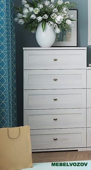 Комод Sherlock 6, Ясень Анкор Светлый от магазина Мебельвозов в Нижнем Новгороде