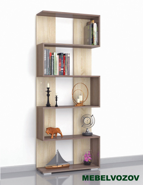 Стеллаж Ромео-1 (Ясень Шимо/Дуб Сонома) от Mebelvozov в Нижнем Новгороде