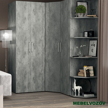 Шкафная группа Монако (Atelier светлый) Комплект 1 от компании Мебельвозов в Нижнем Новгороде