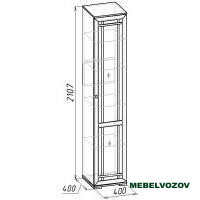 Шкаф для посуды Sherlock131 ПРАВЫЙ (Дуб Сонома) фото от Мебельвозов в Нижнем Новгороде