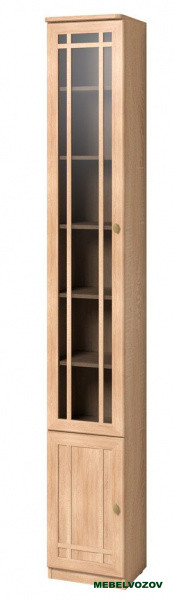 Шкаф для книг, Sherlock 311 ЛЕВЫЙ (дуб сонома) - фото от компании Мебельвозов Шкаф для книг, Sherlock 311 ЛЕВЫЙ (дуб сонома) от компании Мебельвозов