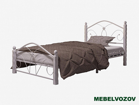 Кровать Селена-1  900 (белая) от магазина Мебельвозов в Нижнем Новгороде