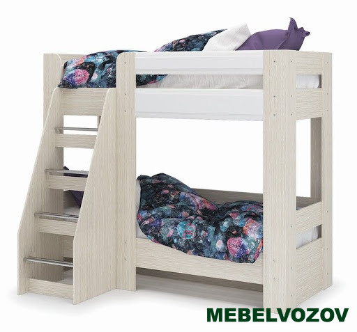 Кровать двухъярусная Симба детальное изображение от магазина mebelvozov.ru в Нижнем Новгороде