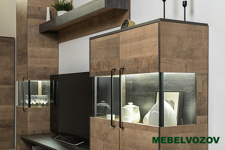 Комод с витриной Трувор 13.306 от магазина Мебельвозов в Нижнем Новгороде