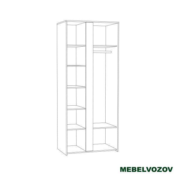 Трувор Шкаф 13.204 от компании Мебельвозов в Нижнем Новгороде