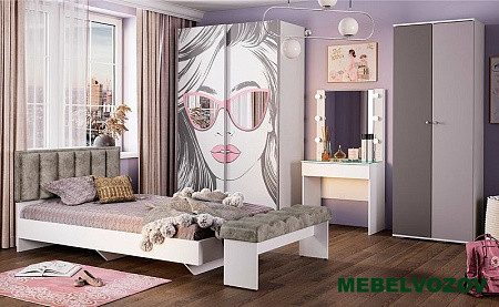 Шкаф-купе "Мемори" ШКК-01 1400_600/800 от компании Мебельвозов в Нижнем Новгороде