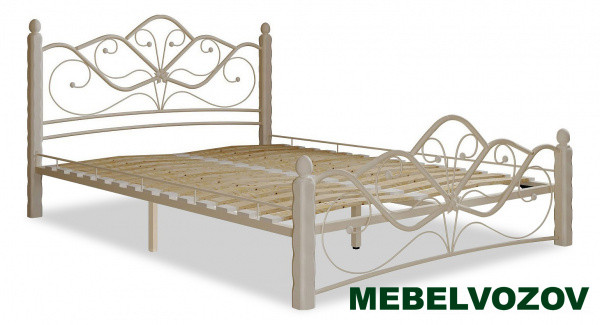 Кровать ВЕНЕРА-1 1400 (белая) от магазина Мебельвозов в Нижнем Новгороде