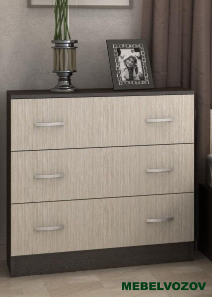 БАССА КМ 551-М комод 3 ящика от магазина Мебельвозов в Нижнем Новгороде
