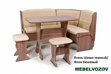 Кухонный уголок Орхидея Флок  от магазина Мебельвозов в Нижнем Новгороде