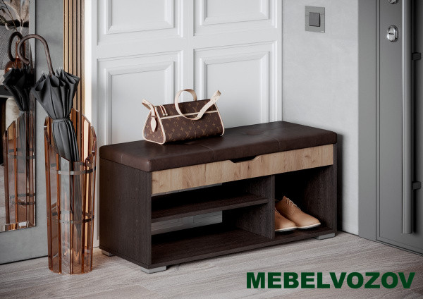 ЭВА_Банкетка_БК-001 (венге) от магазина Мебельвозов в Нижнем Новгороде