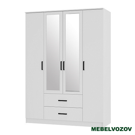 Шкаф 4-х створчатый Фьюжн ШК-14 от компании Мебельвозов в Нижнем Новгороде