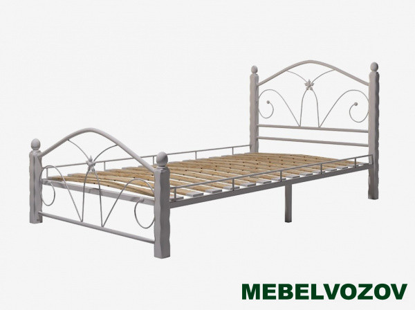 Кровать Селена-1  900 (белая) от магазина Мебельвозов в Нижнем Новгороде