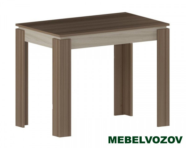 Стол-тумба кухонный СТ-07(Ясень шимо светлый/темный) от магазина Мебельвозов в Нижнем Новгороде