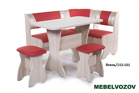 Кухонный уголок "Тюльпан" Венге/109-101 от магазина Мебельвозов в Нижнем Новгороде