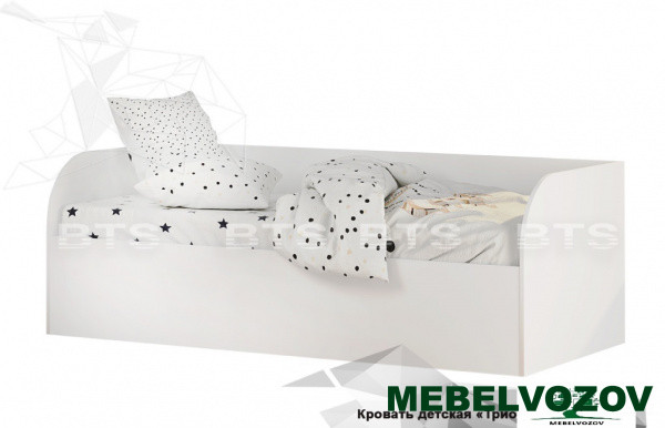 Кровать детская КРП-01 с подъемным механизмом Трио Бонжур  детальное изображение от магазина mebelvozov.ru в Нижнем Новгороде