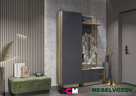 Модульная прихожая Даллас. Комплект 1 от магазина Мебельвозов в Нижнем Новгороде