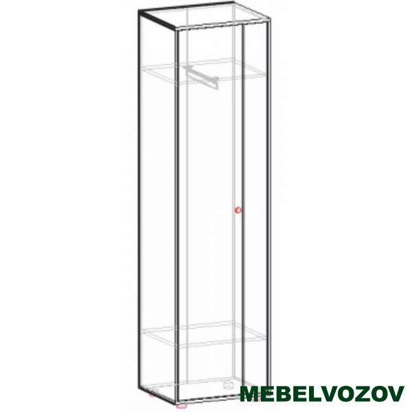 Шкаф распашной "Мини-Лайт" МЛ-2 (венге/ясень) - фото от компании Мебельвозов в Нижнем Новгороде Шкаф распашной "Мини-Лайт" МЛ-2 (венге/ясень) от компании Мебельвозов в Нижнем Новгороде