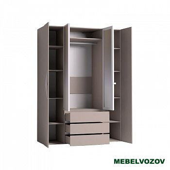 Brownie 555 Шкаф для одежды и белья - фото от компании Мебельвозов в Нижнем Новгороде Brownie 555 Шкаф для одежды и белья от компании Мебельвозов в Нижнем Новгороде