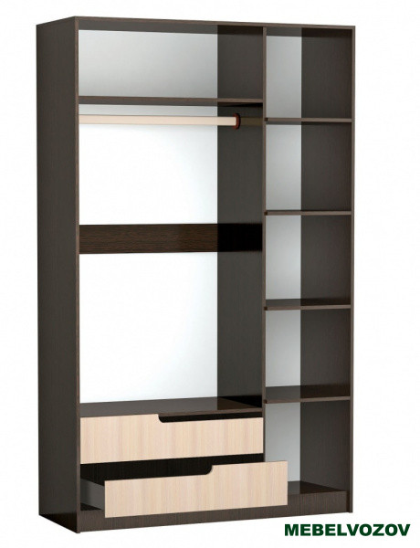 фото Шкаф 3-х створчатый Гавана (Венге/Белый акрил) от магазина Мебельвозов в Нижнем Новгороде Шкаф 3-х створчатый Гавана (Венге/Белый акрил) от магазина Мебельвозов в Нижнем Новгороде