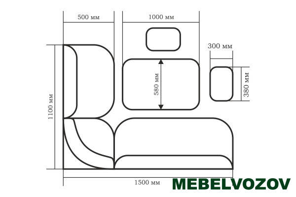 Кухонный уголок Орхидея Люкс ШИМО ЯСЕНЬ ТЕМНЫЙ от магазина Мебельвозов в Нижнем Новгороде