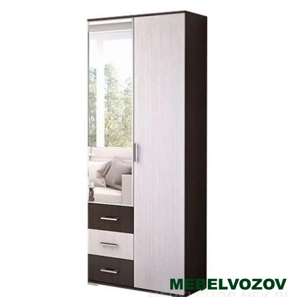 Шкаф комб с ящиками ШК 751 Яна от компании Мебельвозов в Нижнем Новгороде