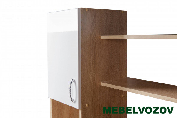 Стол компьютерный СК-7 (дуб сонома/белый) от магазина Мебельвозов в Нижнем Новгороде