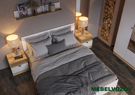 Модульная спальня ЮККИ от магазина Мебельвозов в Нижнем Новгороде