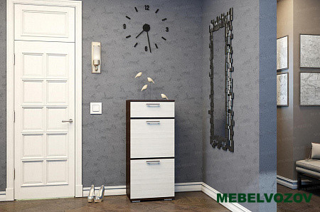 Прихожая "НИКА" Тумба высокая (ТВ500) венге лоредо  от магазина Мебельвозов в Нижнем Новгороде