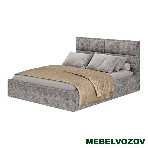 фото Кровать 160х200 с подъемным механизмом Линда (грей) от магазина Мебельвозов в Нижнем Новгороде Кровать 160х200 с подъемным механизмом Линда (грей) от магазина Мебельвозов в Нижнем Новгороде