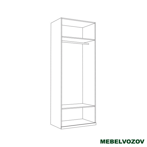 Валенсия шкаф для одежды 13.329 от компании Мебельвозов в Нижнем Новгороде