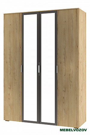 Шкаф четырехдверный Бруно -01  от компании Мебельвозов в Нижнем Новгороде